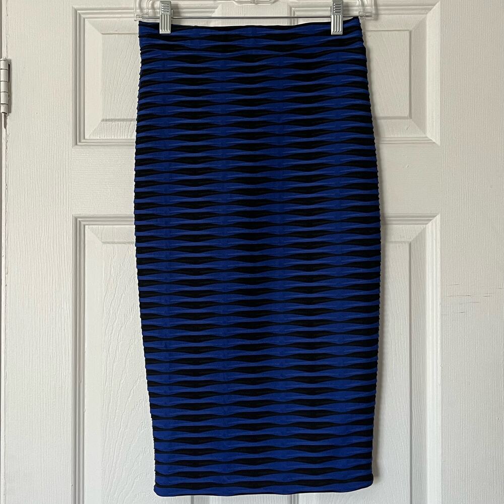 Arden B. Striped Textured Dress/Skirt - Size S - NWT